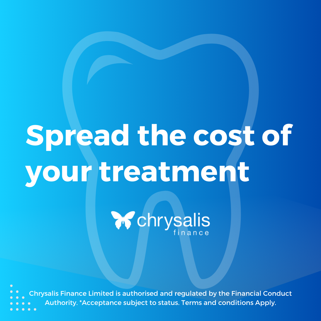Spread the cost of your treatment with Chrysalis Finance - 0% options available, subject to status
